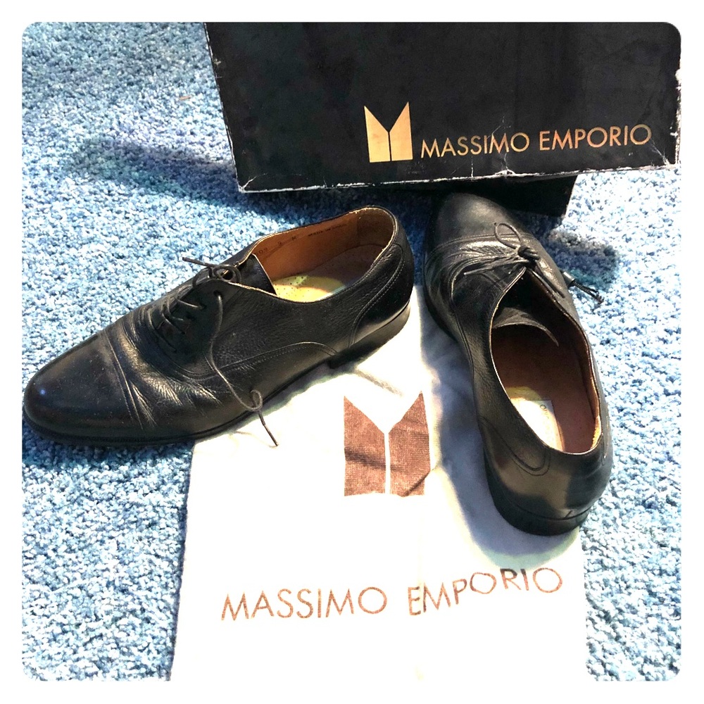 Massimo Emporio Mens Dress Shoes Italian Made